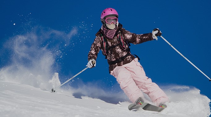 ski rental and lesson